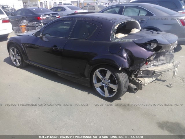 JM1FE173X50151047 - 2005 MAZDA RX8 PURPLE photo 3