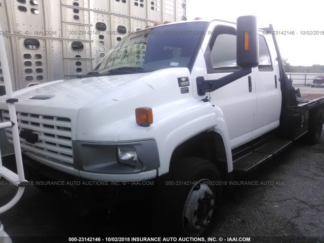 1GBE5E1967F422979 - 2007 CHEVROLET C5500 C5E042 WHITE photo 2