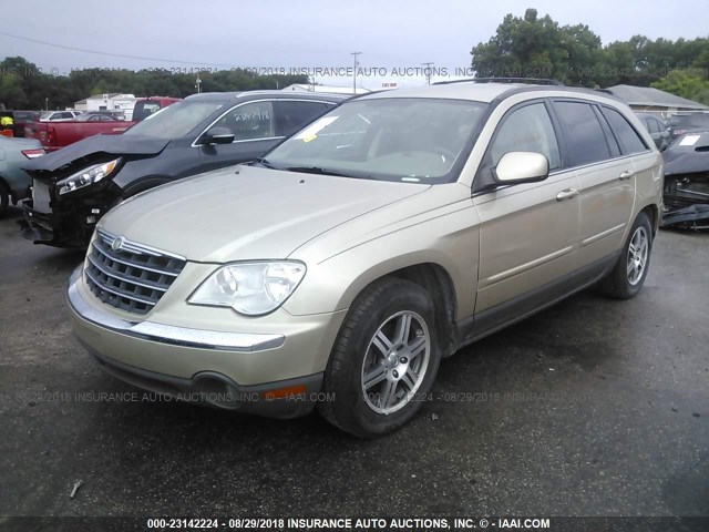 2A8GM68X07R162792 - 2007 CHRYSLER PACIFICA TOURING GOLD photo 2