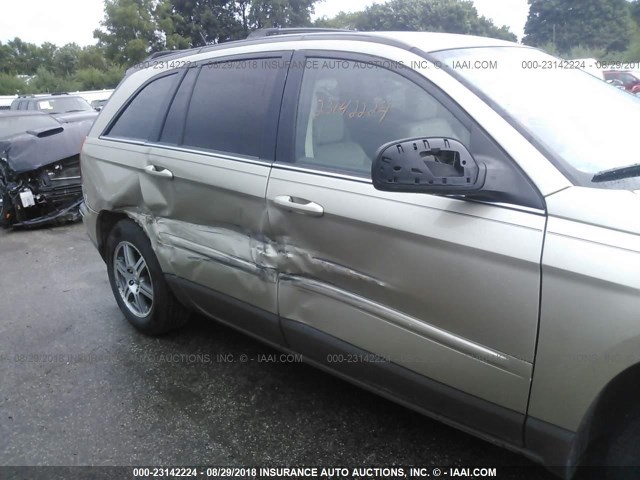 2A8GM68X07R162792 - 2007 CHRYSLER PACIFICA TOURING GOLD photo 6