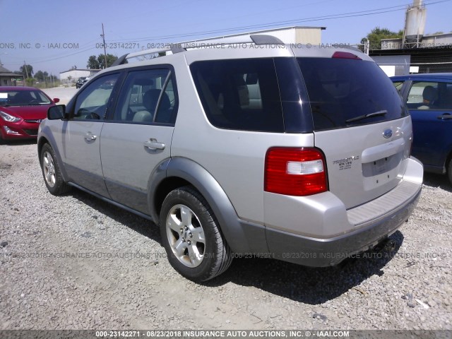 1FMZK02106GA34782 - 2006 FORD FREESTYLE SEL SILVER photo 3