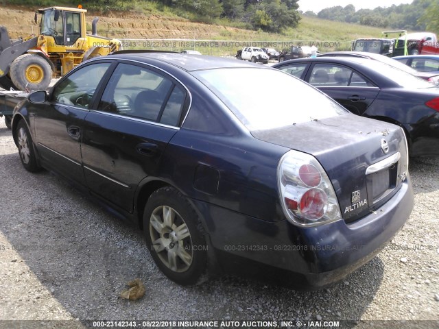 1N4BL11D75C116427 - 2005 NISSAN ALTIMA SE/SL/SE-R BLUE photo 3