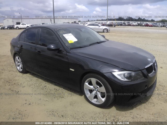 WBAVB17586NK35133 - 2006 BMW 325 BLACK photo 1