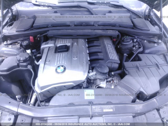 WBAVB17586NK35133 - 2006 BMW 325 BLACK photo 10