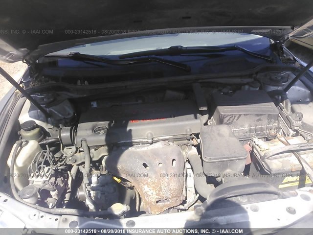 4T1BE46K97U182791 - 2007 TOYOTA CAMRY NEW GENERAT CE/LE/XLE/SE SILVER photo 10