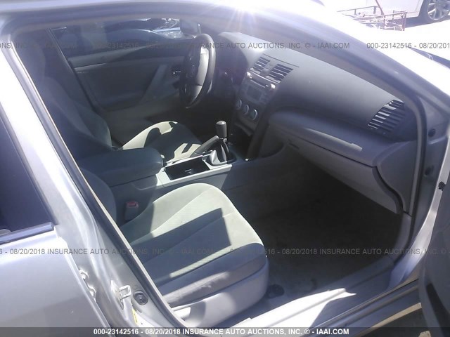 4T1BE46K97U182791 - 2007 TOYOTA CAMRY NEW GENERAT CE/LE/XLE/SE SILVER photo 5