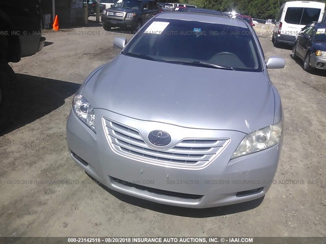 4T1BE46K97U182791 - 2007 TOYOTA CAMRY NEW GENERAT CE/LE/XLE/SE SILVER photo 6