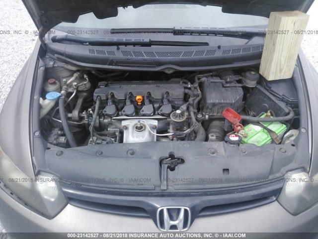 2HGFG11908H509409 - 2008 HONDA CIVIC EXL 棕色 照片 10