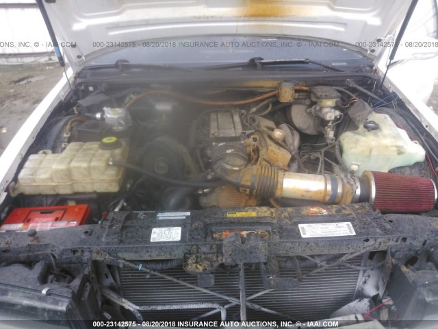 1G1BL52PXTR152058 - 1996 CHEVROLET CAPRICE / IMPALA CLASSIC/SS WHITE photo 10