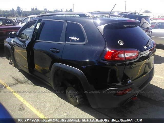 1C4PJMBS4FW681979 - 2015 JEEP CHEROKEE TRAILHAWK 黑色 照片 3