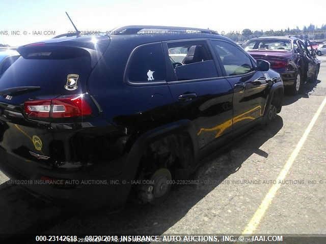 1C4PJMBS4FW681979 - 2015 JEEP CHEROKEE TRAILHAWK 黑色 照片 4