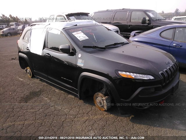 1C4PJMBS4FW681979 - 2015 JEEP CHEROKEE TRAILHAWK 黑色 照片 6