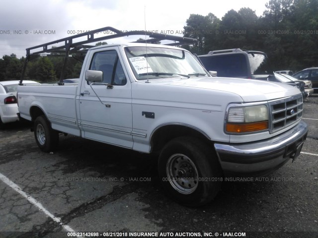 1FTEF14HXTLB55992 - 1996 FORD F150 WHITE photo 1