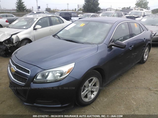1G11B5SA5DF172036 - 2013 CHEVROLET MALIBU LS Mavi foto 2