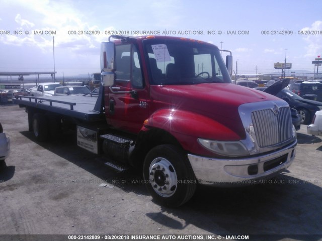 1HTMPAFL95H142752 - 2005 INTERNATIONAL 4000 4200 RED photo 1