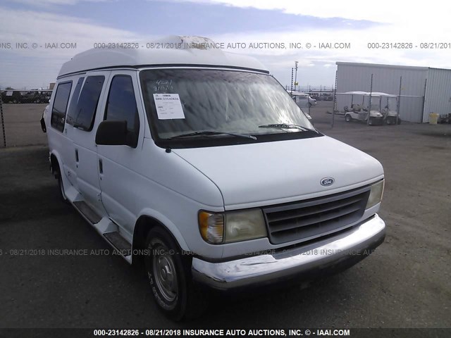 1FDEE14H3RHB72871 - 1994 FORD ECONOLINE E150 VAN WHITE photo 1