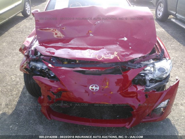 JF1ZNAA1XG9703025 - 2016 TOYOTA SCION FR-S RED photo 10