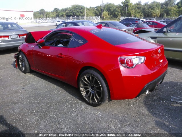 JF1ZNAA1XG9703025 - 2016 TOYOTA SCION FR-S RED photo 3