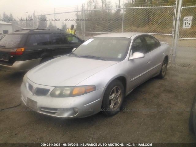 1G2HX54K324168402 - 2002 PONTIAC BONNEVILLE SE SILVER photo 2