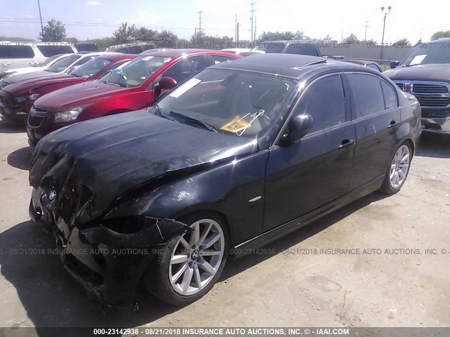 WBAPH7C51BE461833 - 2011 BMW 328 I BLACK photo 2