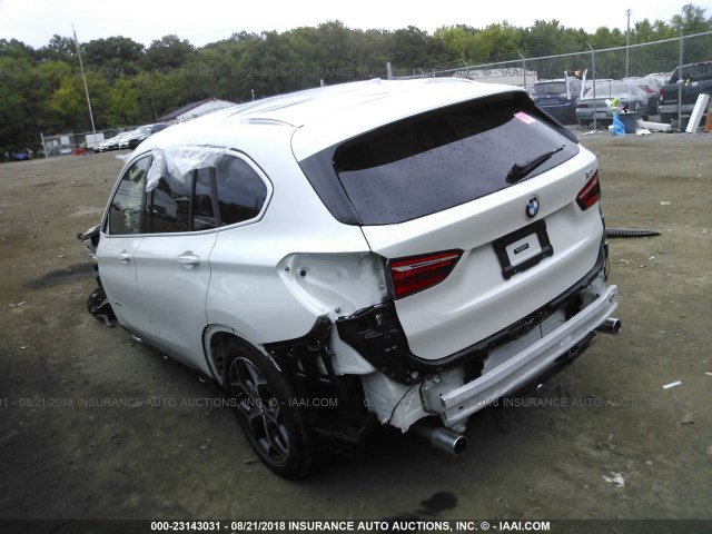 WBXHT3C35J5K24342 - 2018 BMW X1 XDRIVE28I WHITE photo 3
