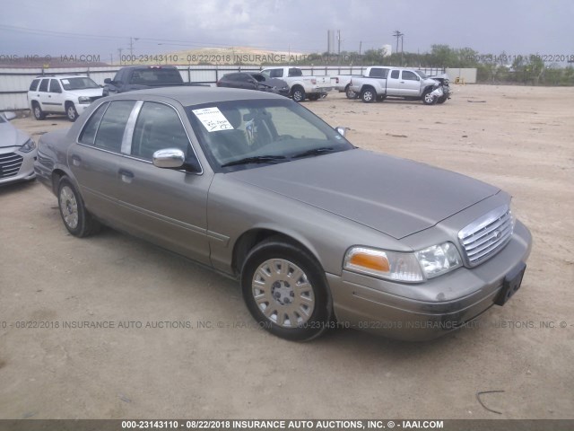 2FAFP73W44X118757 - 2004 FORD CROWN VICTORIA  TAN photo 1