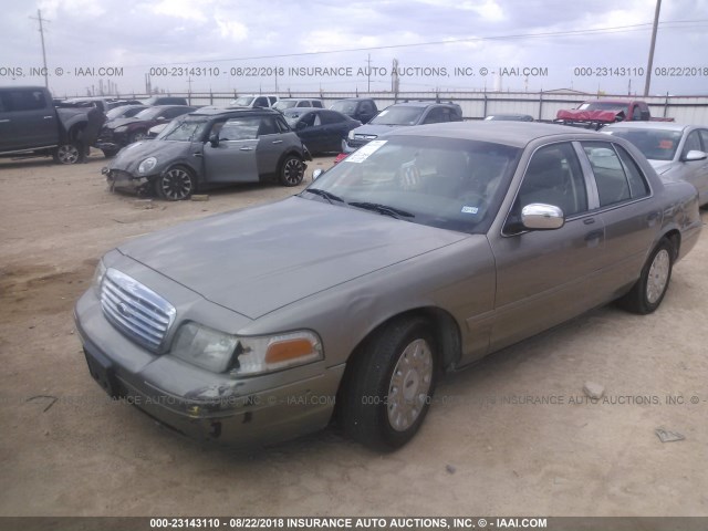 2FAFP73W44X118757 - 2004 FORD CROWN VICTORIA  TAN photo 2