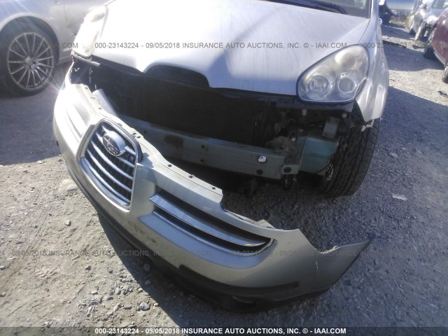 4S4WX85C164419253 - 2006 SUBARU B9 TRIBECA 3.0 H6/3.0 H6 LIMITED SILVER photo 6