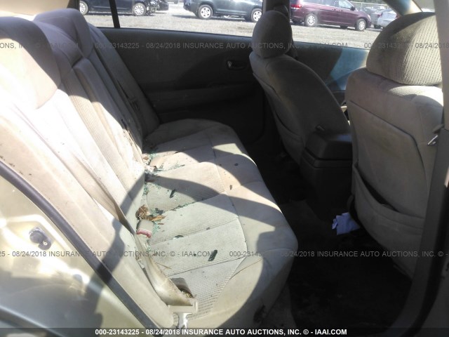 1N4AL11D52C160174 - 2002 NISSAN ALTIMA S/SL GOLD photo 8