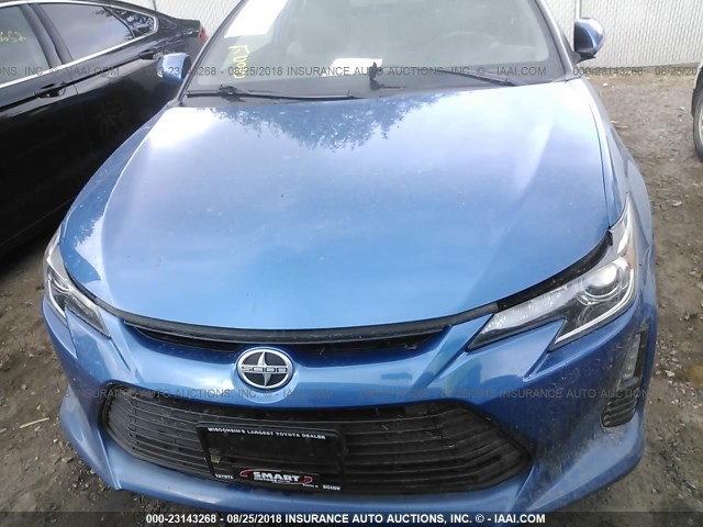 JTKJF5C78E3078811 - 2014 TOYOTA SCION TC 蓝色 照片 6