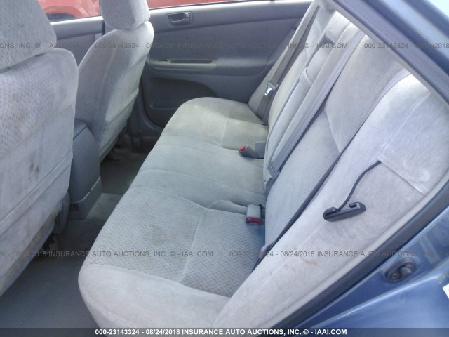 4T1BE32K43U723286 - 2003 TOYOTA CAMRY LE/XLE/SE Көк фото 8