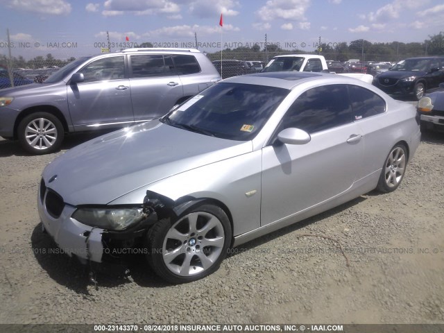 WBAWB73548P044409 - 2008 BMW 335 I SILVER photo 2