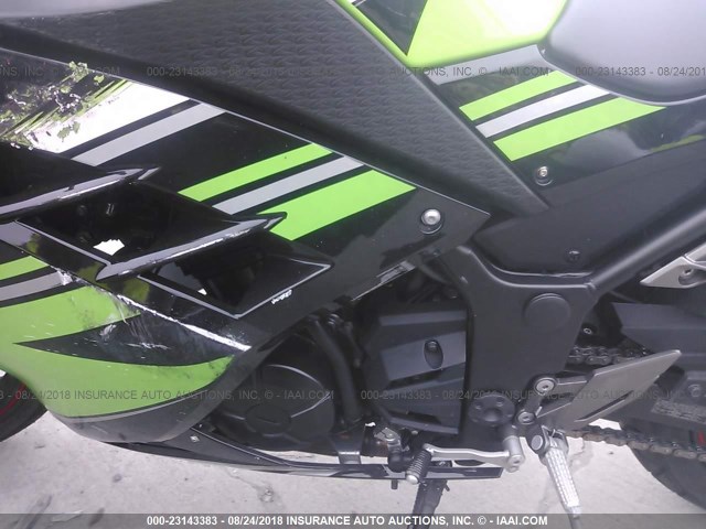 JKAEX8B10EA004048 - 2014 KAWASAKI EX300 B GREEN photo 9