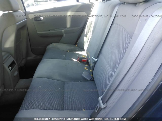 1G1ZG57B584295374 - 2008 CHEVROLET MALIBU LS Tünd mavi foto 8