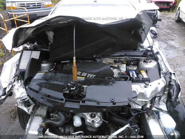 1G8ZV57787F232632 - 2007 SATURN AURA XR SILVER photo 10