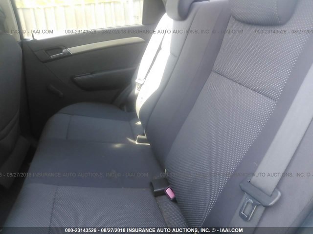 KL1TD56657B152890 - 2007 CHEVROLET AVEO LS GRAY photo 8