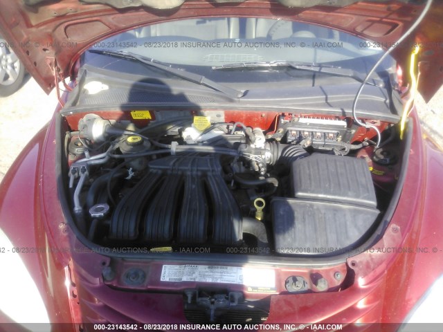 3C4FY48B13T602767 - 2003 CHRYSLER PT CRUISER CLASSIC 红色 照片 10