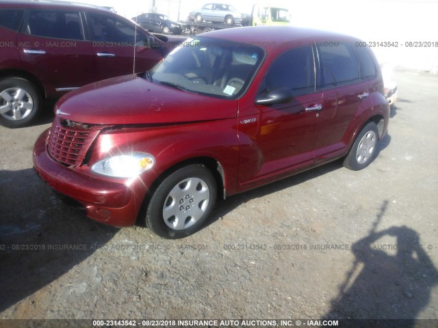 3C4FY48B13T602767 - 2003 CHRYSLER PT CRUISER CLASSIC RED photo 2