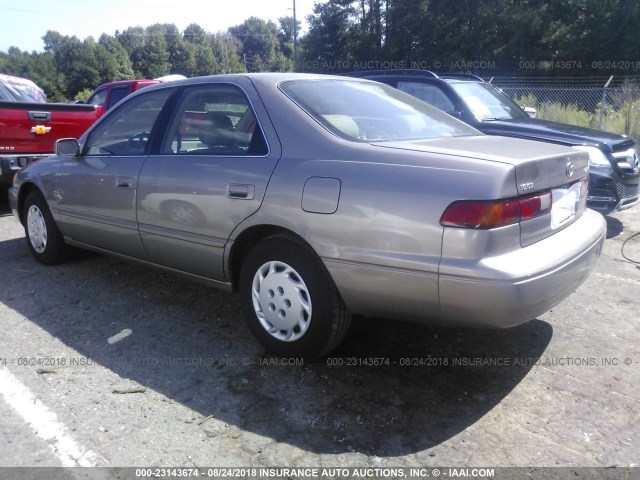 4T1BG22K2XU902663 - 1999 TOYOTA CAMRY CE/LE/XLE 棕色 照片 3