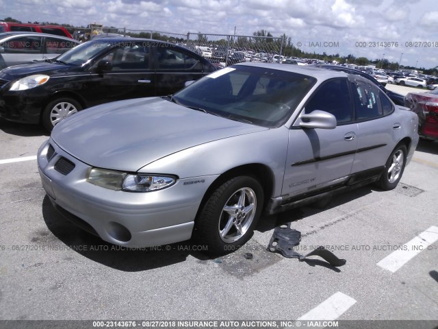 1G2WP52K4XF291129 - 1999 PONTIAC GRAND PRIX GT Light Blue photo 2