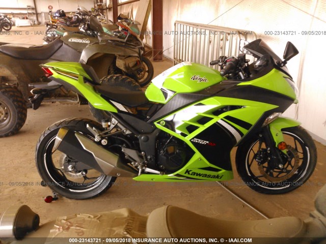 JKAEX8A18EA007622 - 2014 KAWASAKI EX300 A GREEN photo 8