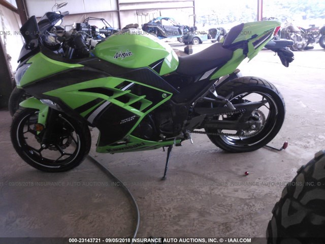 JKAEX8A18EA007622 - 2014 KAWASAKI EX300 A GREEN photo 9