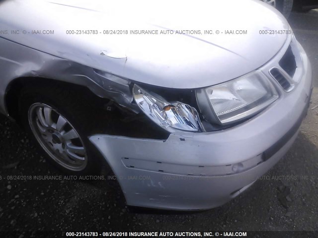 YS3EB59E653520391 - 2005 SAAB 9-5 LINEAR SILVER photo 6