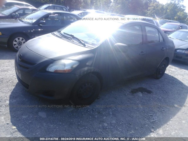 JTDBT923571146474 - 2007 TOYOTA YARIS BLUE photo 2