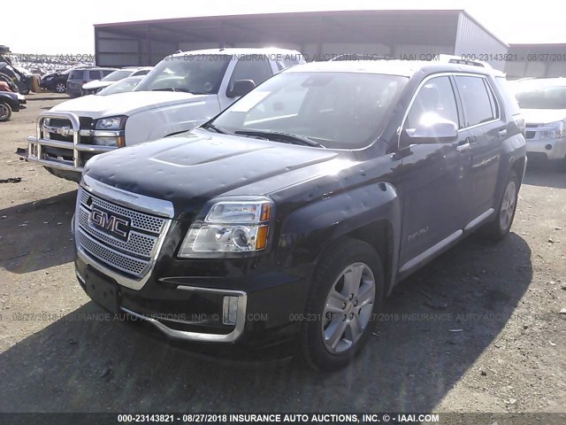 2GKFLVEK3H6225755 - 2017 GMC TERRAIN DENALI GRAY photo 6