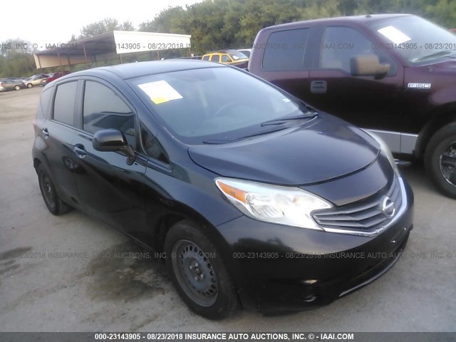 3N1CE2CP5EL390173 - 2014 NISSAN VERSA NOTE S/S PLUS/SV/SL BLACK photo 1