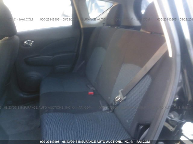 3N1CE2CP5EL390173 - 2014 NISSAN VERSA NOTE S/S PLUS/SV/SL BLACK photo 8