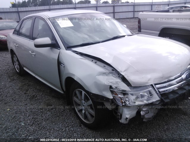 1FAHP24W18G147817 - 2008 FORD TAURUS SEL GRAY photo 1