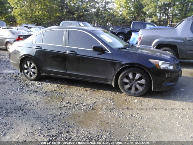 1HGCP2F85AA118379 - 2010 HONDA ACCORD EXL BLACK photo 1