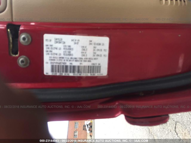 1B4GP44R4WB574024 - 1998 DODGE GRAND CARAVAN SE/SPORT RED photo 9